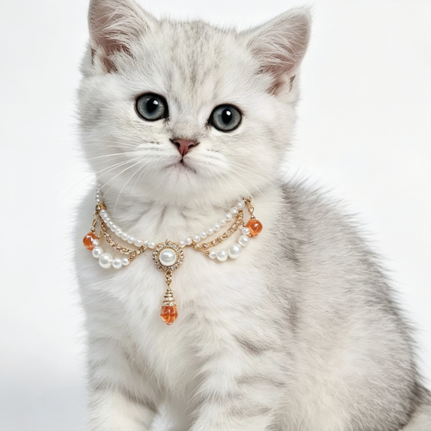 Eastern Blossom Pet Necklace