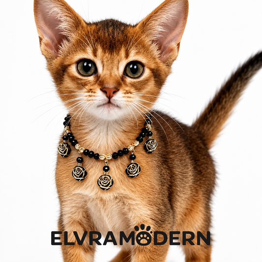 Baroque Pearl Elegance Pet Collar