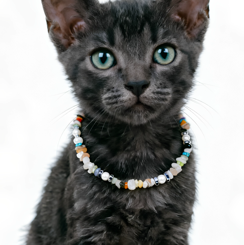 Candy Gemstone Delight Pet Necklace