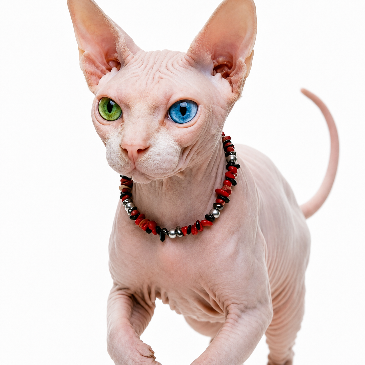 Azure Lapis Charm Pet Necklace