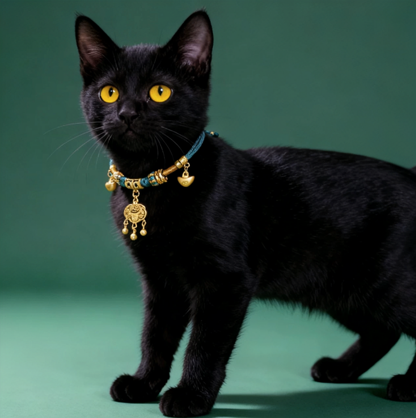 Lucky Red Thread Pet Necklace