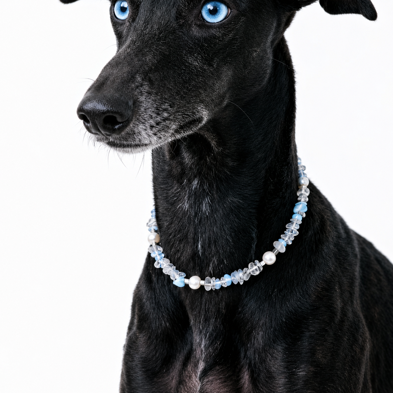 Opaline Glow Pet Necklace