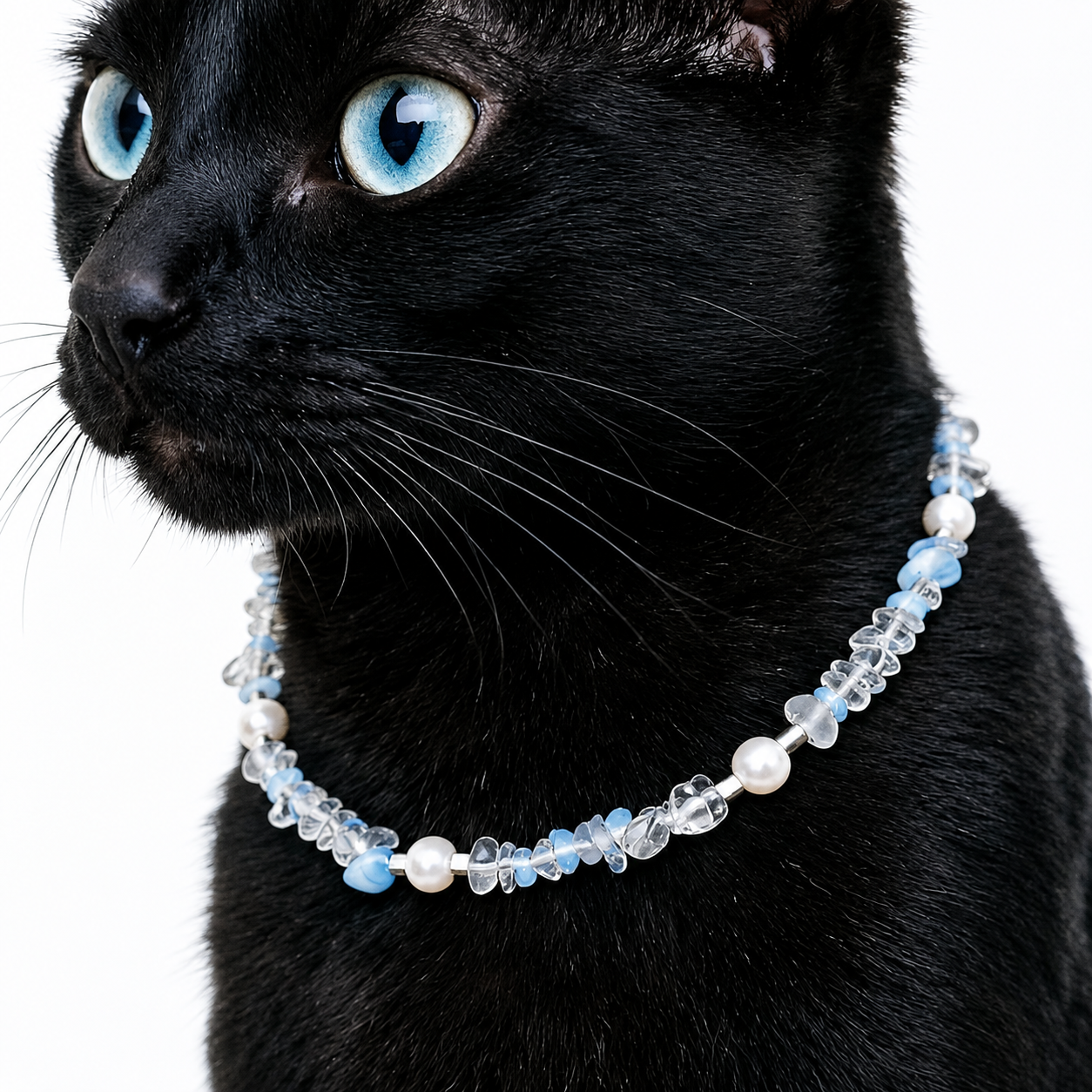 Opaline Glow Pet Necklace