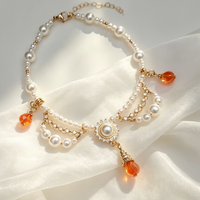 Eastern Blossom Pet Necklace