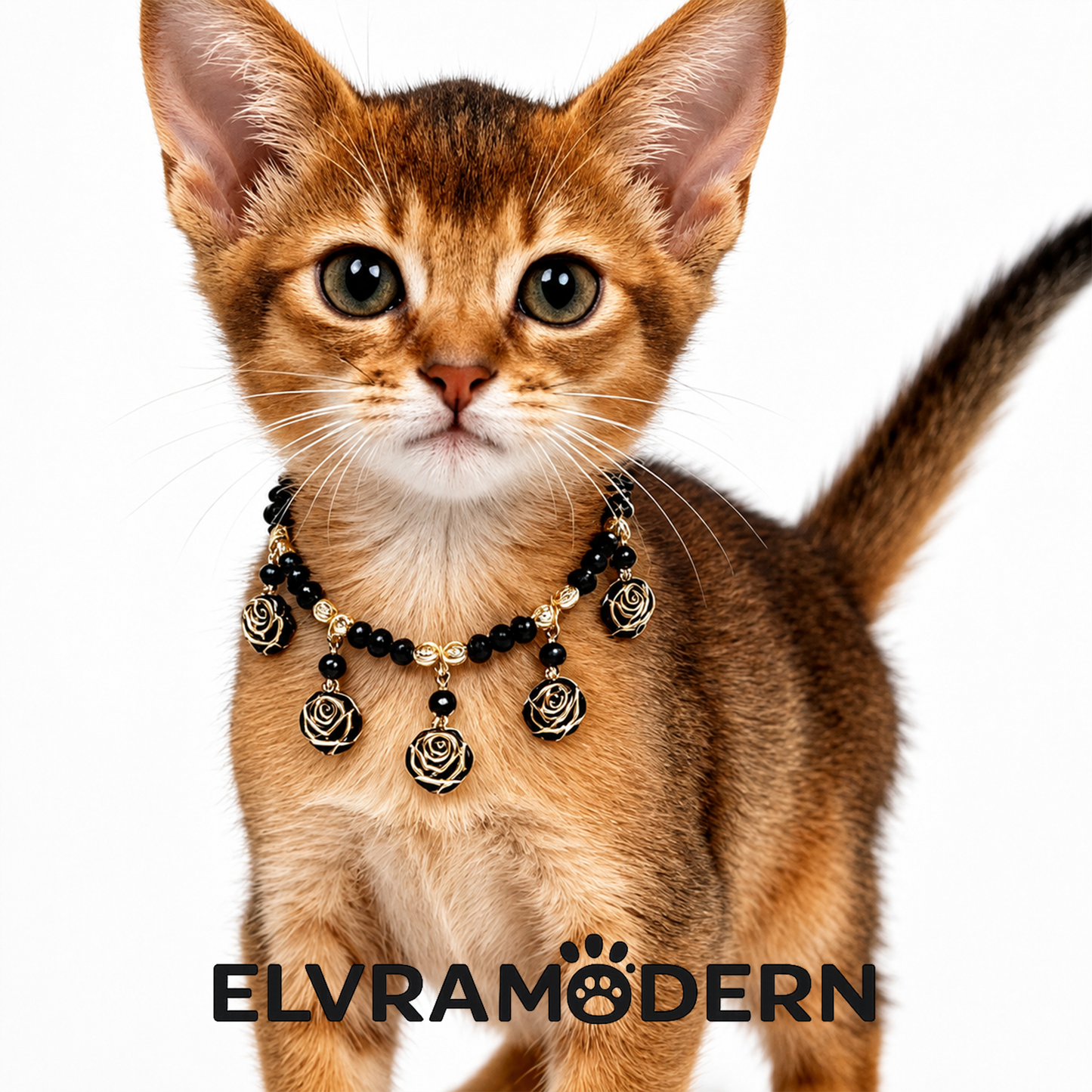 Baroque Pearl Elegance Pet Collar