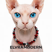 Azure Lapis Charm Pet Necklace
