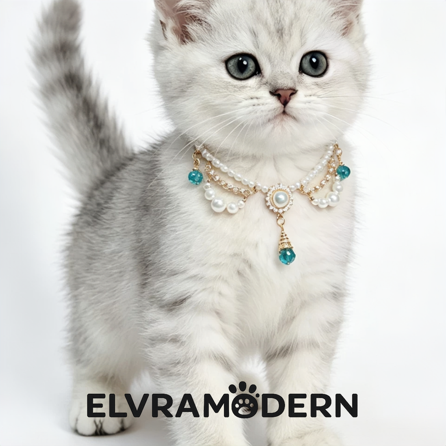 Eastern Blossom Pet Necklace