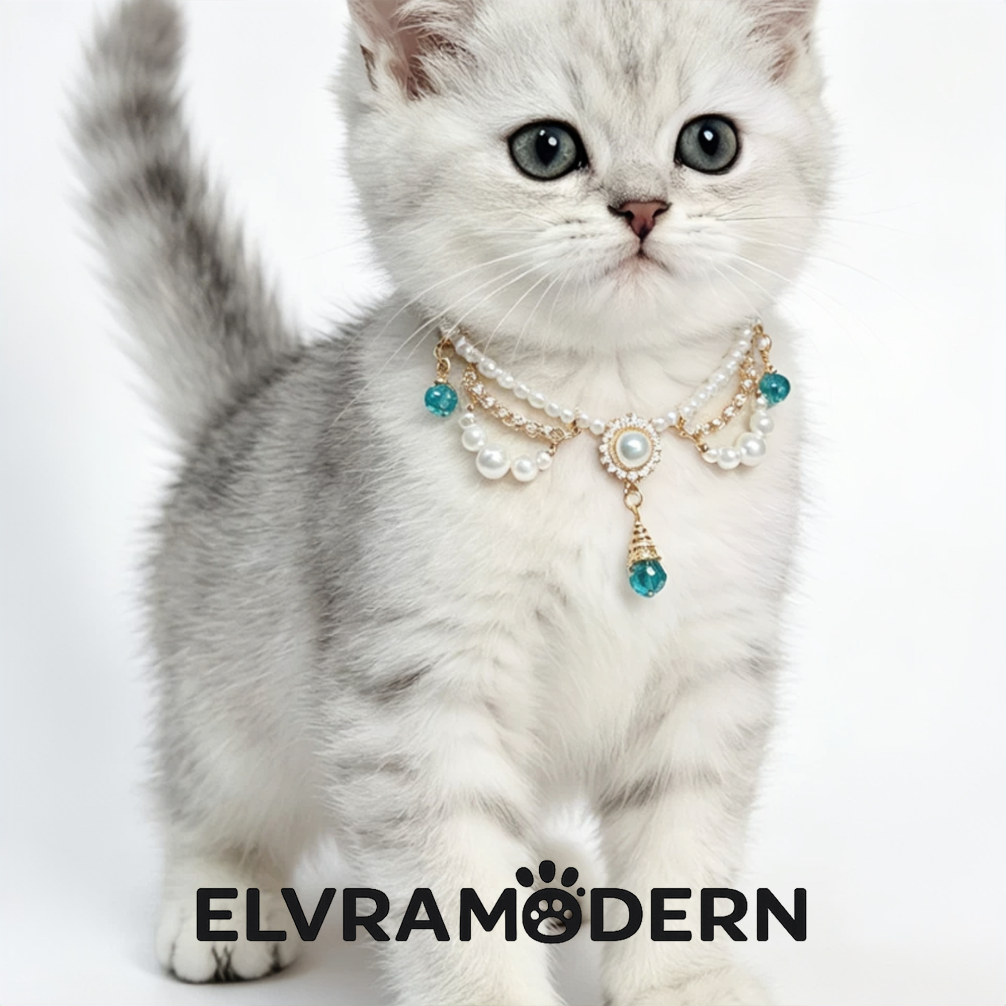 Eastern Blossom Pet Necklace