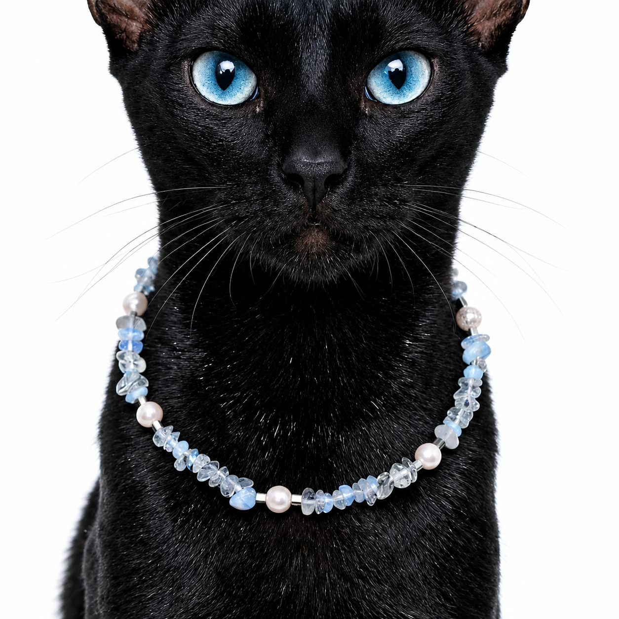 Opaline Glow Pet Necklace