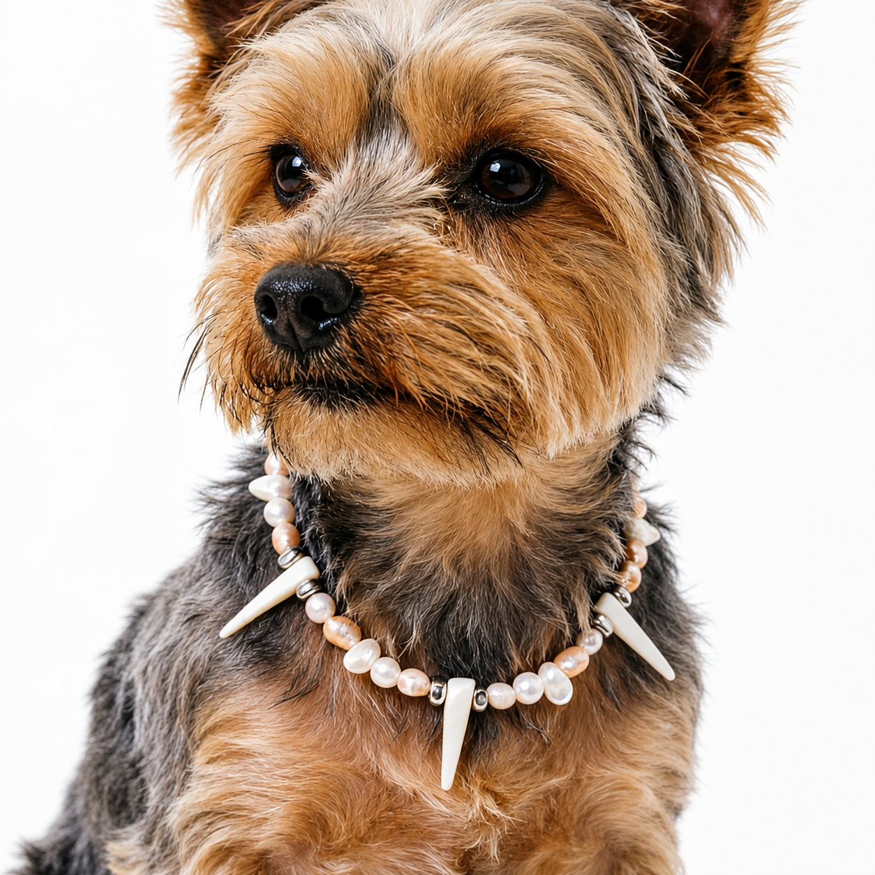 Black Panther Society Pearl Collar