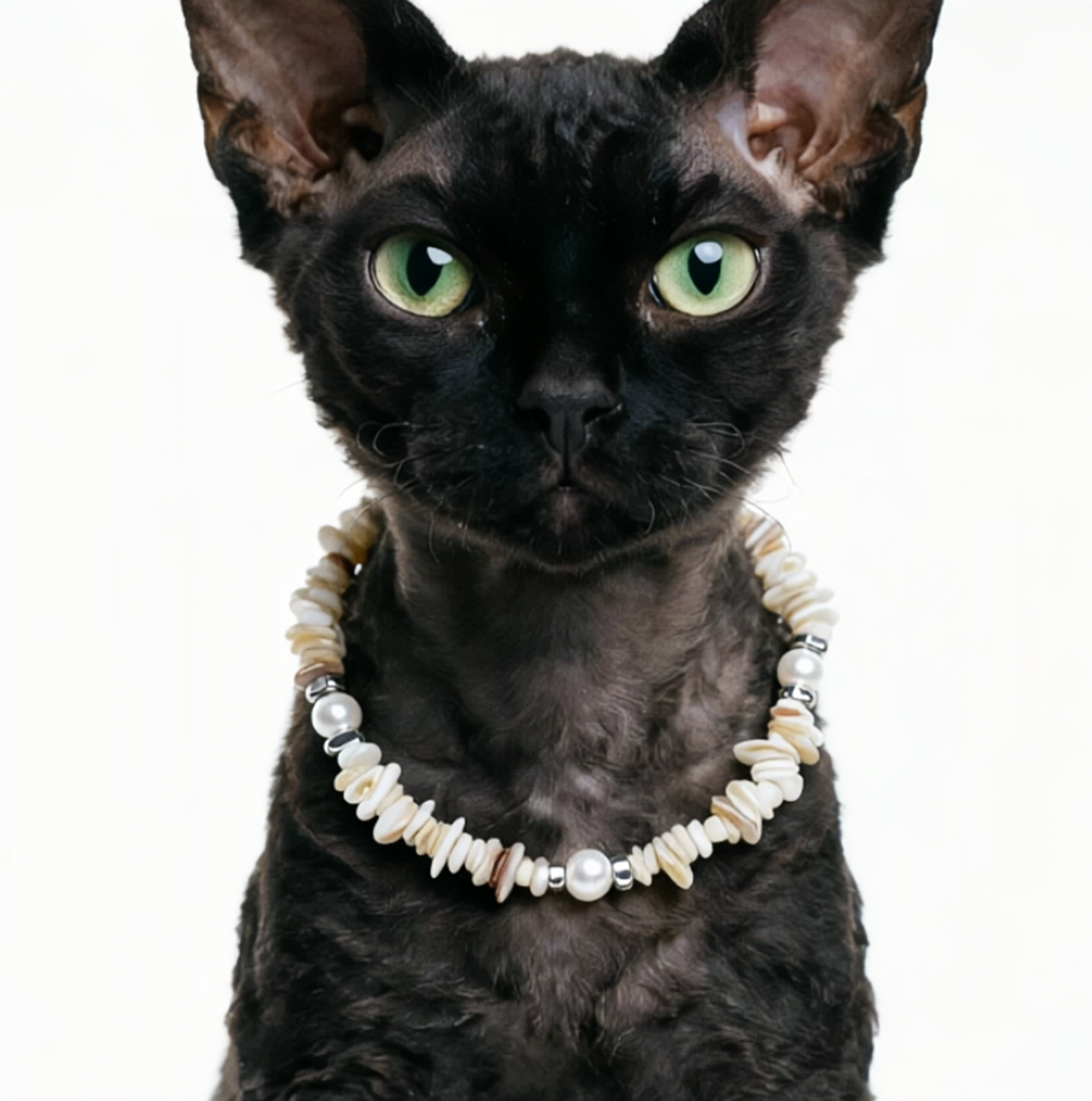 Ocean Treasure Shellstone Pet Necklace