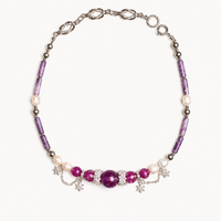 Violet Galaxy Matching Pet & Owner Jewelry Set
