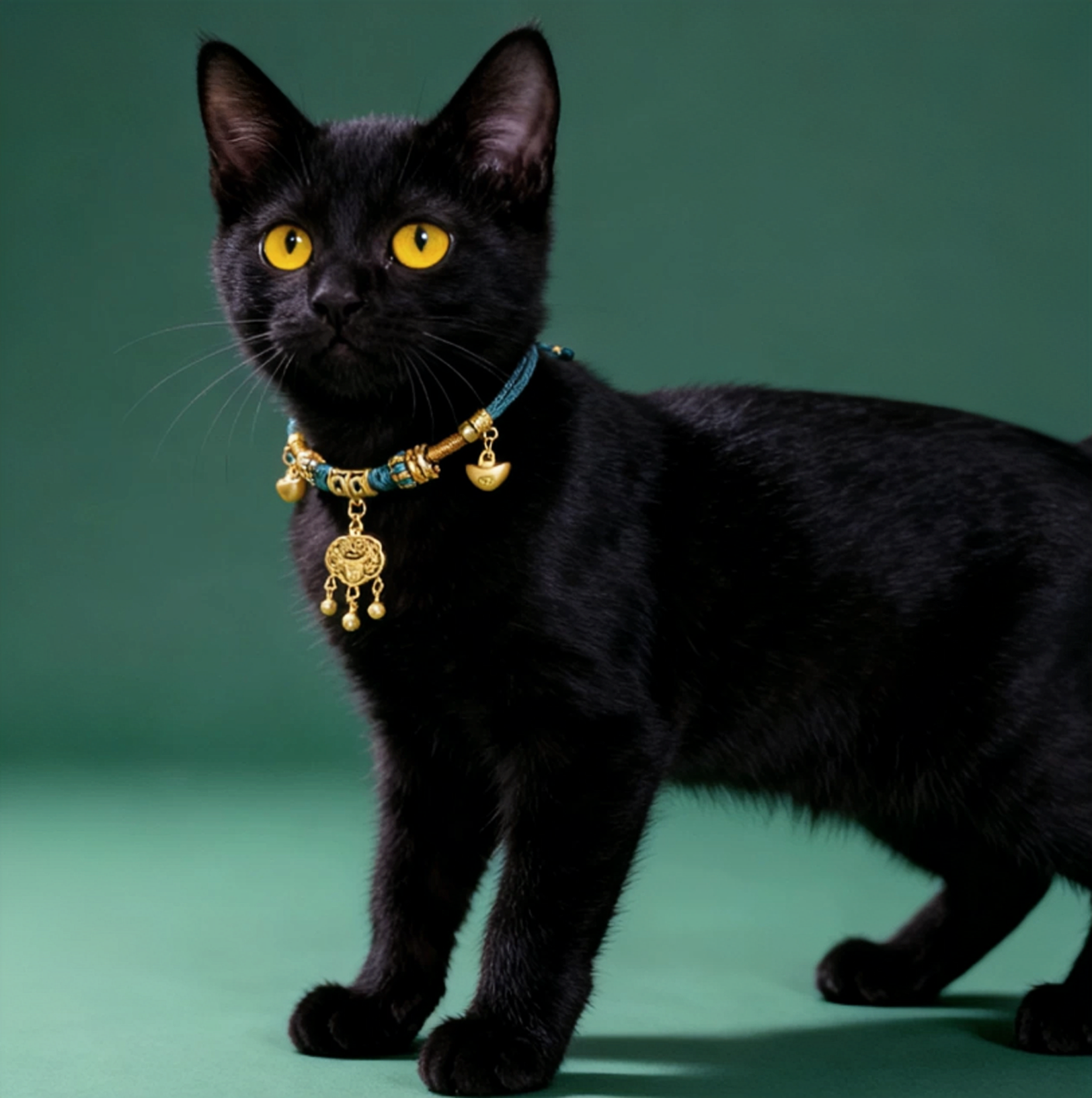 Lucky Red Thread Pet Necklace