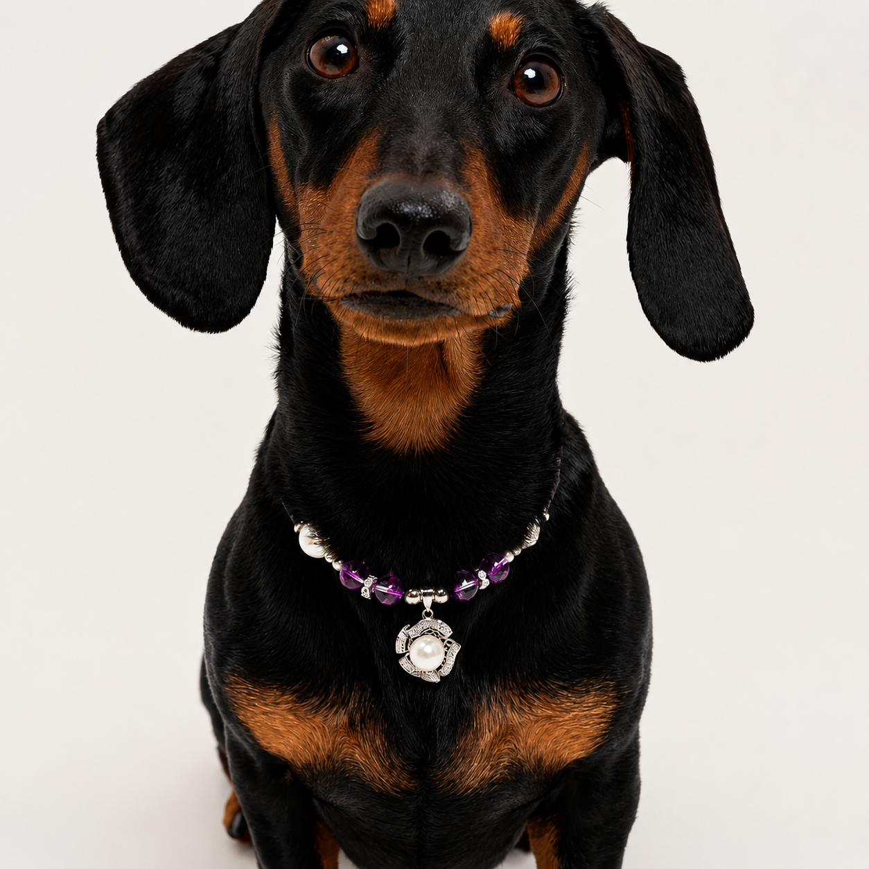 Violet Galaxy Matching Pet & Owner Jewelry Set