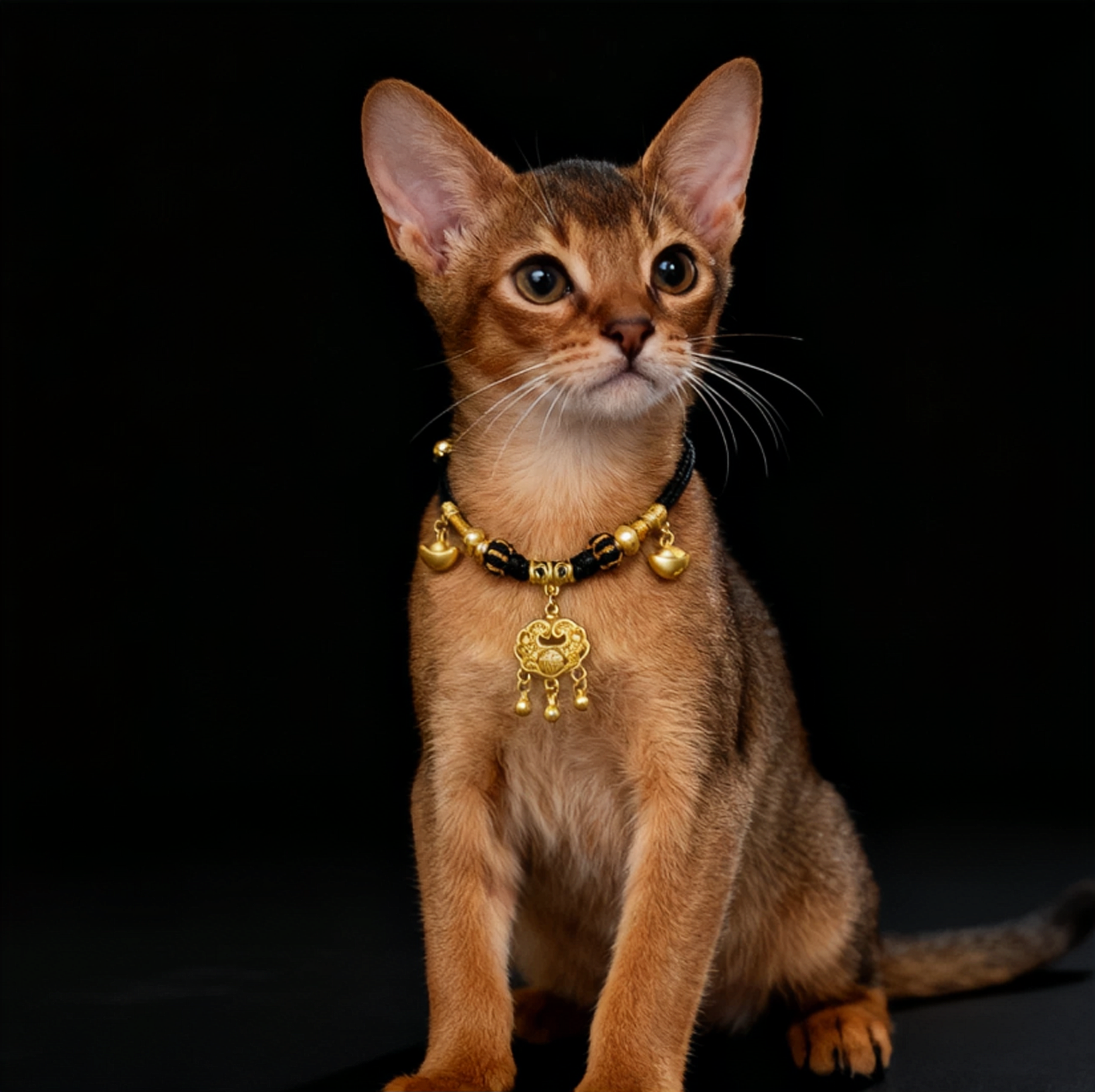 Lucky Red Thread Pet Necklace