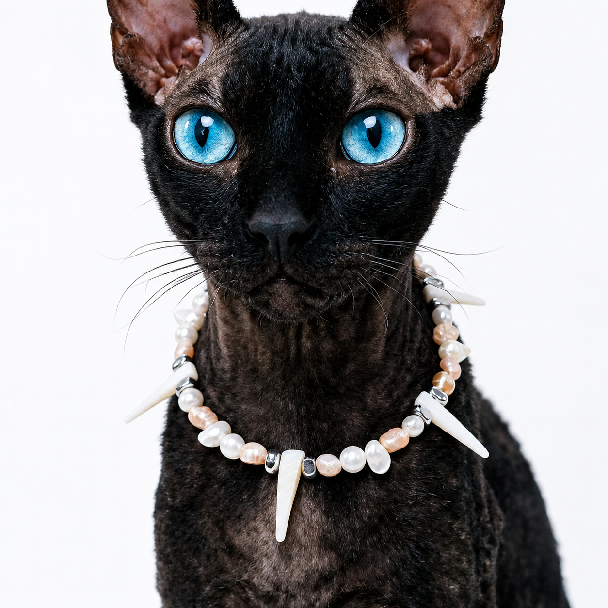 Black Panther Society Pearl Collar