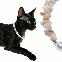 Ocean Treasure Shellstone Pet Necklace